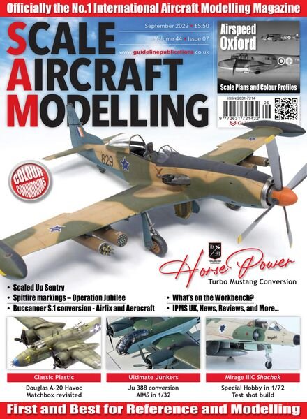 Scale Aircraft Modelling – September 2022 Cover