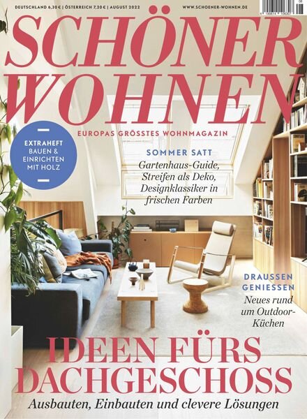 Schoner Wohnen – August 2022 Cover