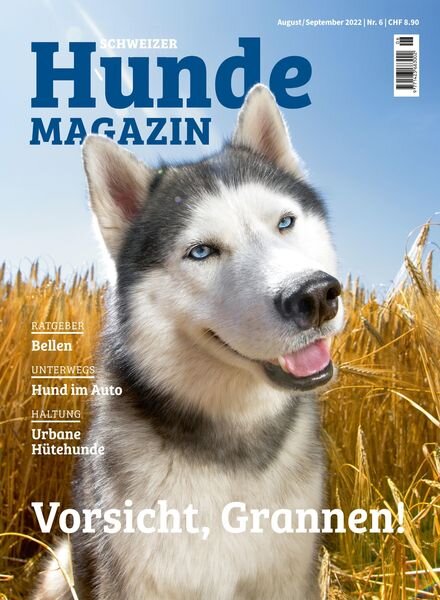 Schweizer Hunde Magazin – Juli 2022 Cover