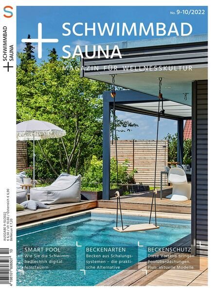 Schwimmbad + Sauna – August 2022 Cover