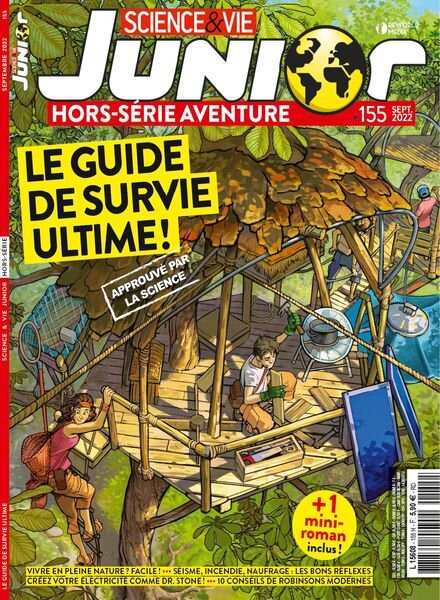 Science & Vie Junior – Hors-Serie – Septembre 2022 Cover