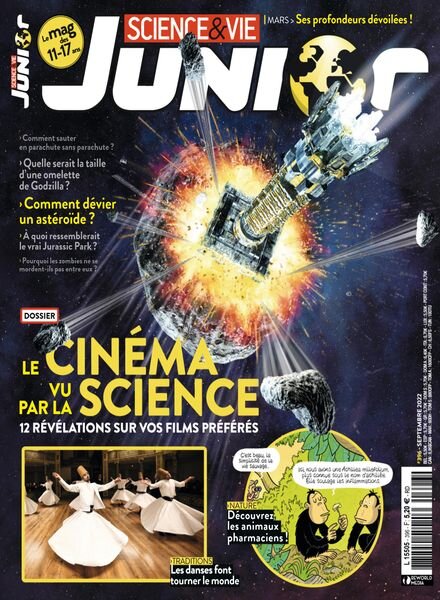 Science & Vie Junior – septembre 2022 Cover