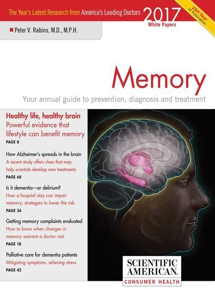 Scientific American Consumer Health – December 2016 Cover