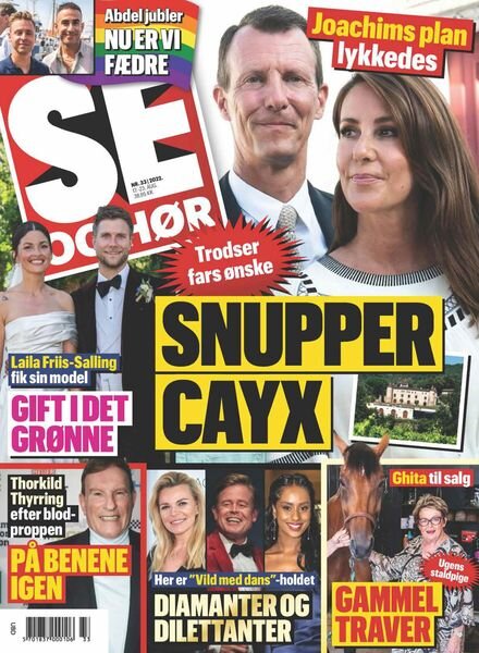 SE og HOR – 17 august 2022 Cover