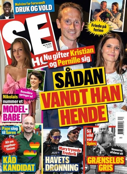 SE og HOR – 24 august 2022 Cover