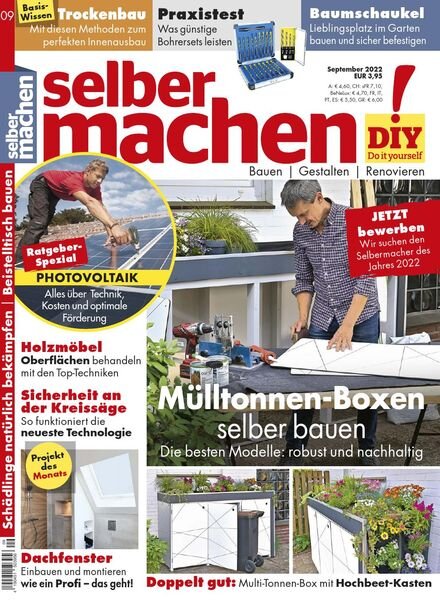 Selber Machen – September 2022 Cover
