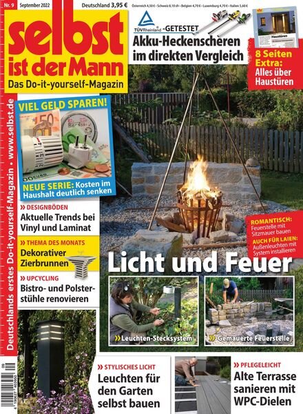 selbst ist der Mann – August 2022 Cover