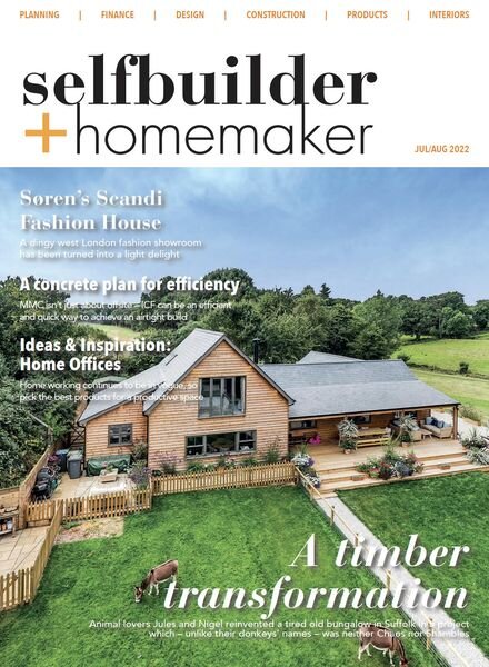 Selfbuilder & Homemaker – July-August 2022 Cover