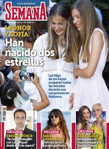 Semana Espana – 10 agosto 2022 Cover