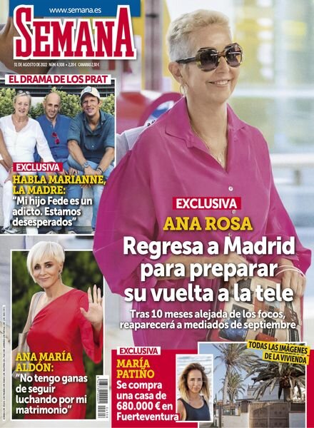 Semana Espana – 31 agosto 2022 Cover