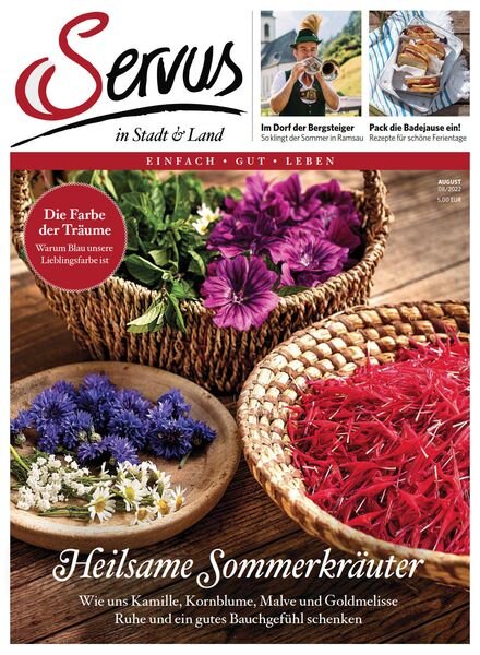 Servus Austria – August 2022 Cover