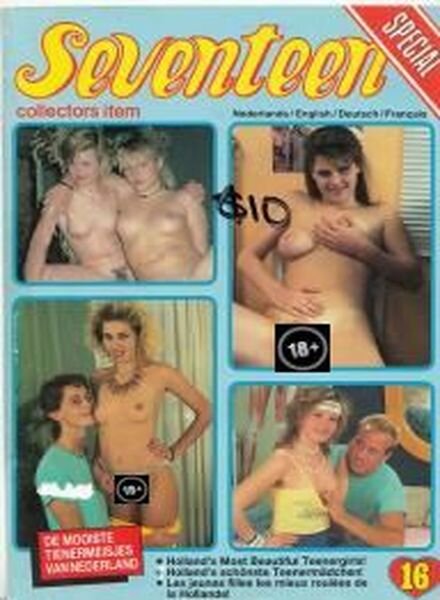 Seventeen Special – n. 16 8-1988 Cover
