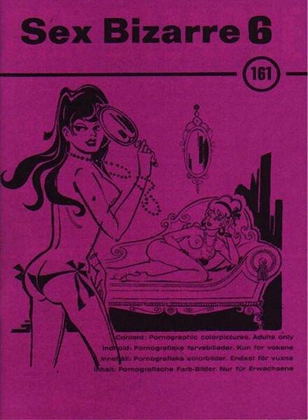 Sex Bizarre – n. 06 1973 Cover