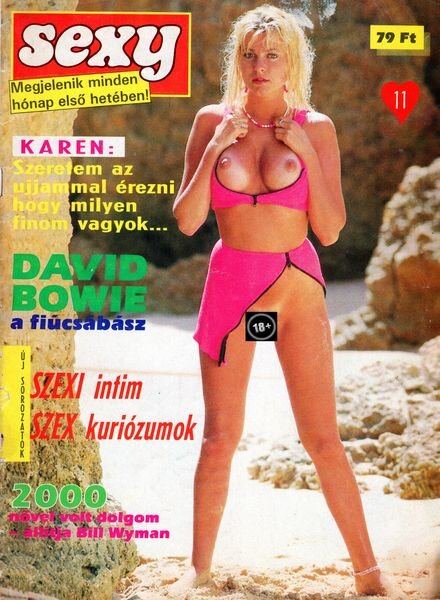 Sexy Magazin Hungarian – N 11 Cover