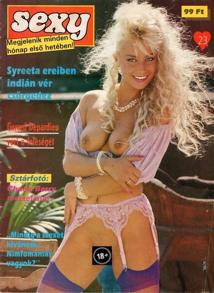 Sexy Magazin Hungarian – N 23 Cover