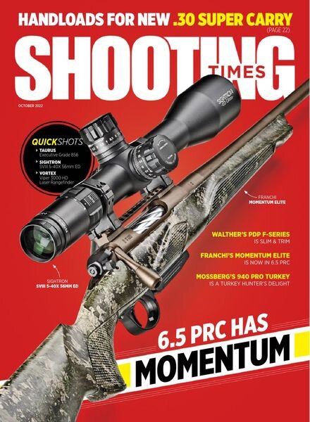 Shooting Times – October 2022 Cover