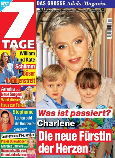 Sieben Tage – 06 August 2022 Cover