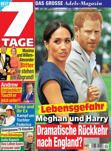 Sieben Tage – 30 Juli 2022 Cover