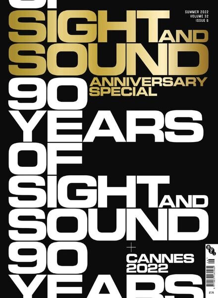 Sight & Sound – Summer 2022 Cover