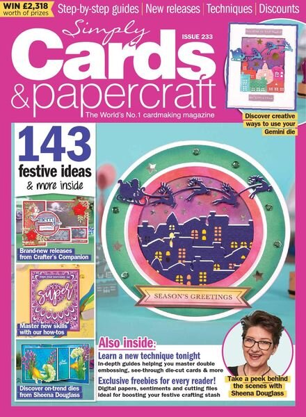 Simply Cards & Papercraft – Issue 233 – July 2022 Cover