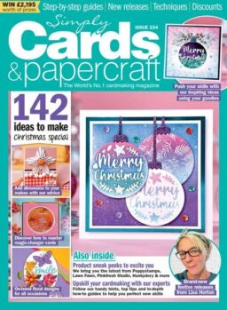 Simply Cards & Papercraft – Issue 234 – August 2022