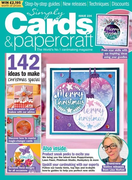 Simply Cards & Papercraft – Issue 234 – August 2022 Cover