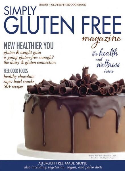 Simply Gluten Free – January 2015 Cover