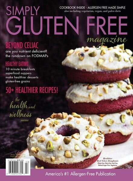 Simply Gluten Free – January 2018 Cover