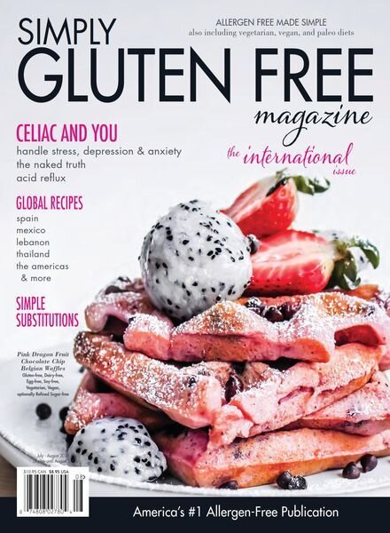 Simply Gluten Free – July 2018 Cover