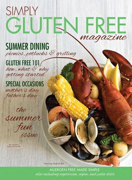 Simply Gluten Free – May 2013 Cover
