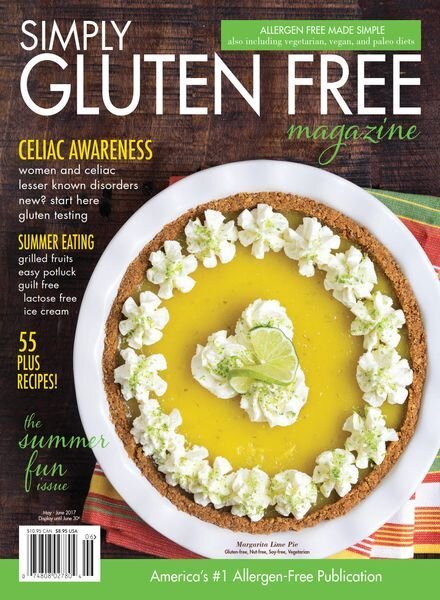 Simply Gluten Free – May 2017 Cover