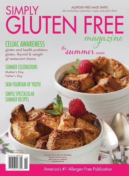 Simply Gluten Free – May 2018 Cover