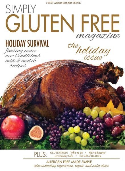 Simply Gluten Free – November 2013 Cover