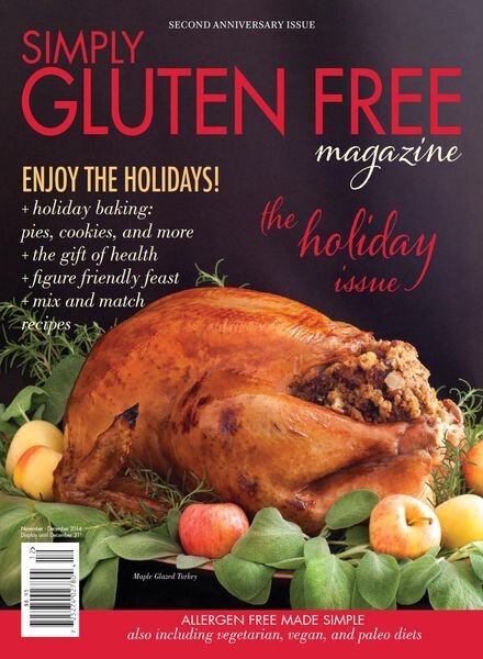 Simply Gluten Free – November 2014 Cover