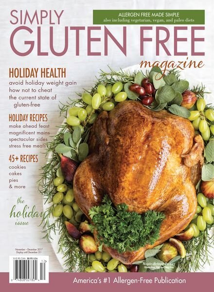 Simply Gluten Free – November 2017 Cover