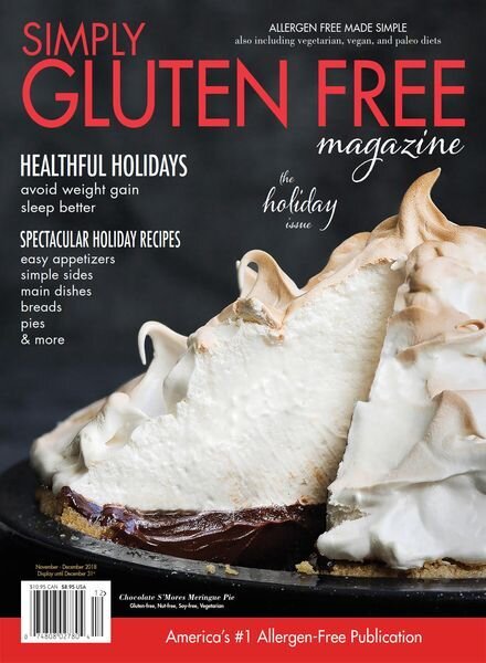 Simply Gluten Free – November 2018 Cover