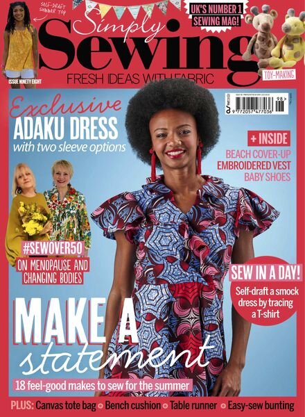 Simply Sewing – August 2022 Cover