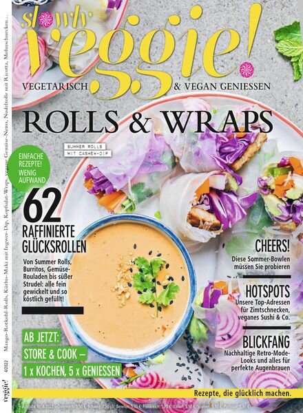 Slowly Veggie Germany – Nr 4 2022 Cover