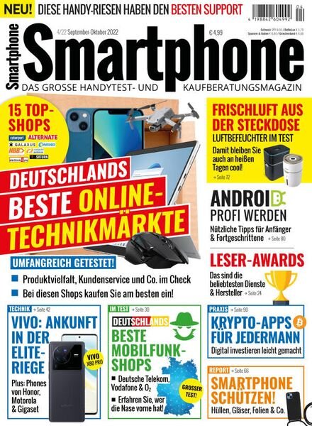 Smartphone Magazin – August 2022 Cover
