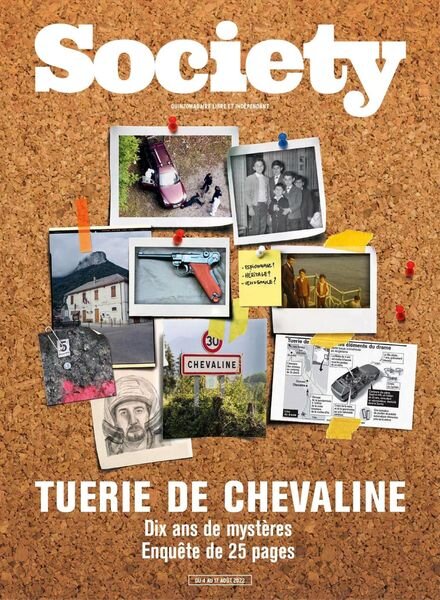 Society – 04 aout 2022 Cover