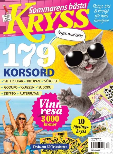 Sommarens Basta Kryss – juli 2022 Cover