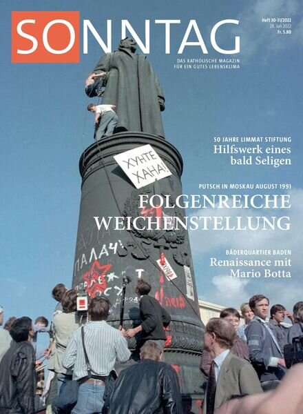 Sonntag – 28 Juli 2022 Cover