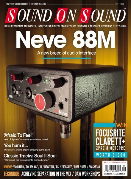 Sound On Sound USA – September 2022 Cover
