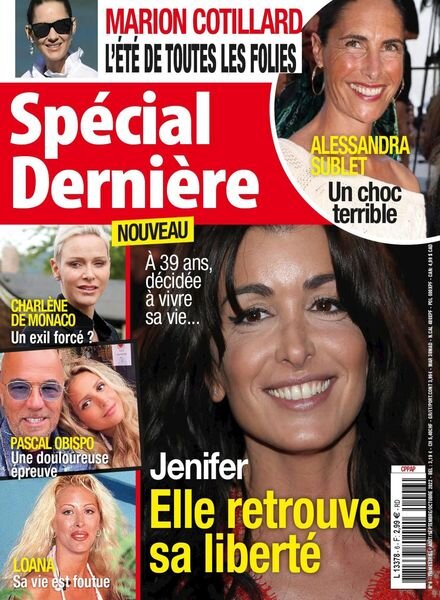 Special Derniere – 01 aout 2022 Cover