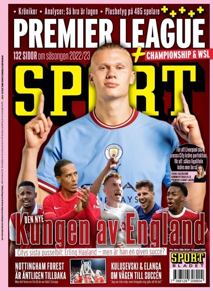 Sportbiblar – 30 juli 2022 Cover