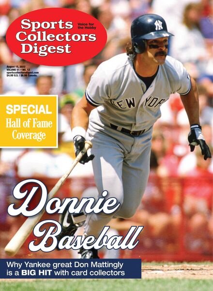 Sports Collectors Digest – 06 August 2022 Cover