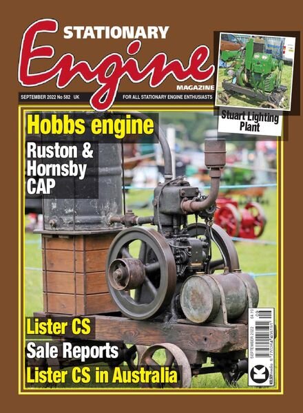 Stationary Engine – Issue 582 – September 2022 Cover