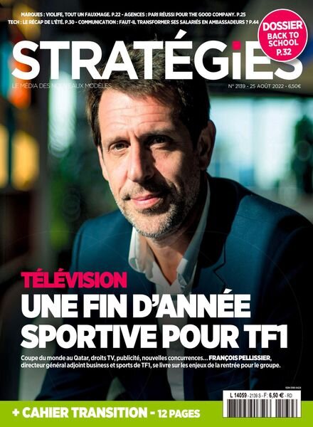 Strategies – 25 Aout 2022 Cover