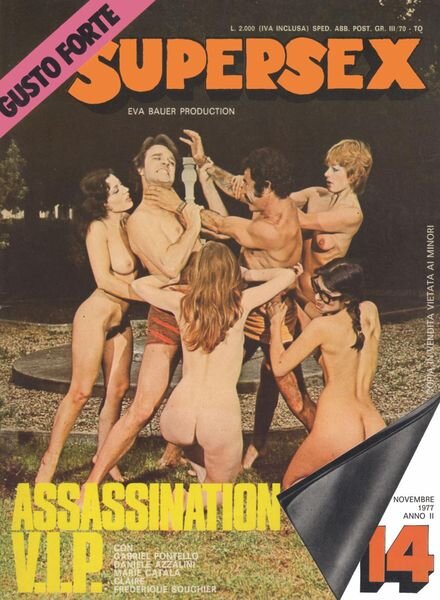 Supersex – n. 14 Novembre 1977 Cover