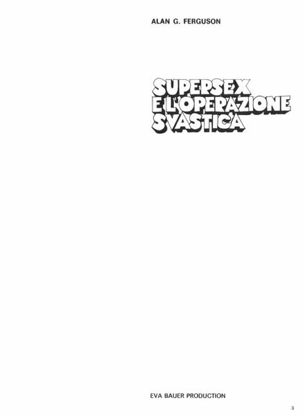 Supersex – n. 16 Gennaio 1978 Cover